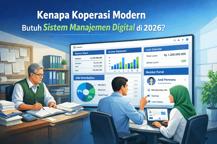 Kenapa Koperasi Modern Butuh Sistem Manajemen Digital di 2026?